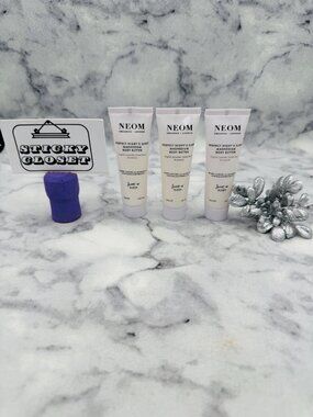 Neom Body Care Gift Set-Perfect Night's Sleep Magnesium Body Butter,30ml-3pc-NEW